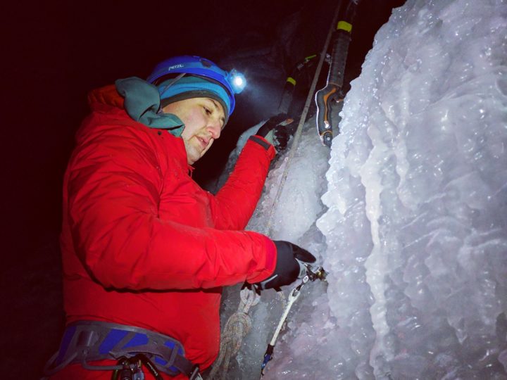 Night Terrors 1 – Ice Climbing at the Wedge Smears