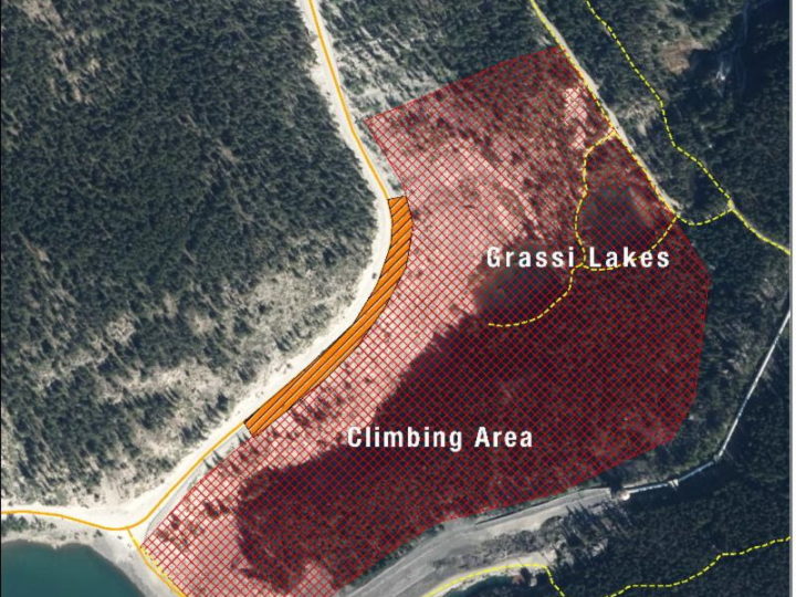 Ha Ling and Grassi Lakes Closure updates